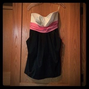 RubyRox strapless mini dress size 9